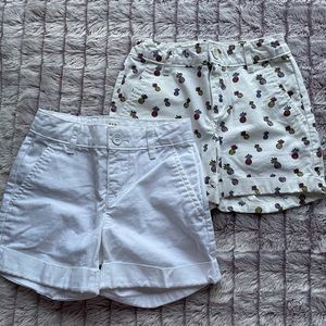 ❌SOLD ❌GAP kids shorts bundle 7 slim